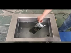 Limpiador ultrasónico industrial adaptable SUS304