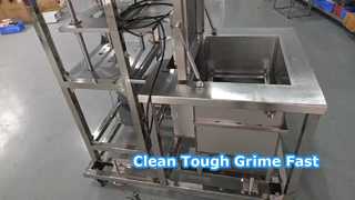 Presentar la limpieza ultrasónica de acero inoxidable 38L