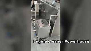 Vea por qué elegir la limpiadora ultrasónica de motor de doble ranura de 1800w, tanque de secado de acero inoxidable de 135 litros